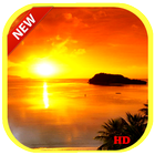 Ocean Sunset Live Wallpaper HD biểu tượng