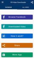 Video Downloader for Facebook : FB Video Download ภาพหน้าจอ 3