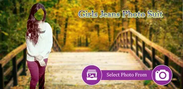 Girls Jeans Photo Suit