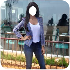 Girls Jeans Photo Suit APK download