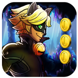 super miraculous cat noir jungle run