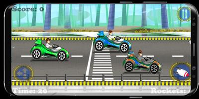 Super Boy Adventure Jungle Racing capture d'écran 1