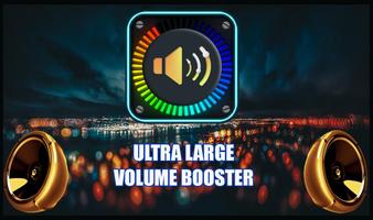 Ultra high volume booster & Super high sound Plakat