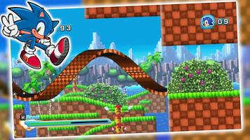 super subway sonic run jump boom dash free game-poster