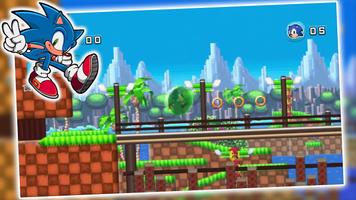 super subway sonic run jump boom dash free game capture d'écran 1