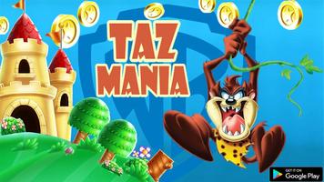 Taz Adventure World - Tasmania Arcade Game Affiche
