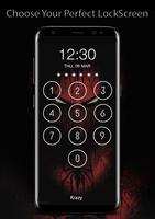 Teclado de pantalla de bloqueo Super AMOLED captura de pantalla 1