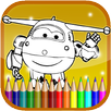 Coloring book for super wings APK