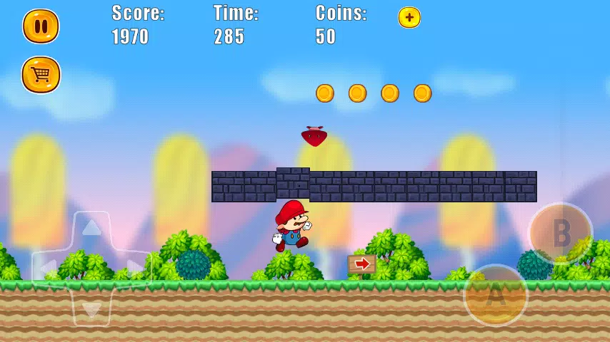 classic Mario adventure game APK for Android Download