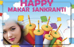 Happy Makar Sankranti Photo Frames captura de pantalla 3