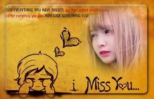 Miss You Photo Frames screenshot 2