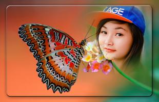 برنامه‌نما Butterfly Photo Editor عکس از صفحه