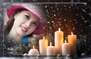 Candle Photo Frames ポスター
