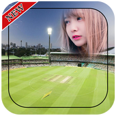 Cricket Ground Photo Frames أيقونة