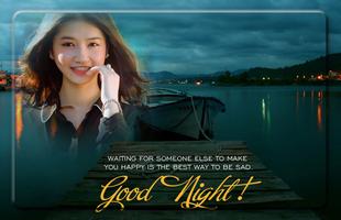 Good Night Photo Frames Affiche