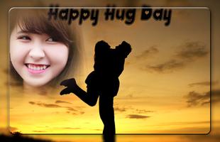 Hug Day Photo Frames Affiche