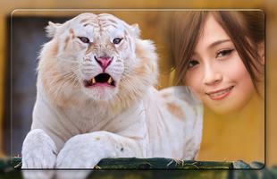 2 Schermata White Tiger Photo Frames