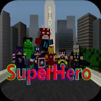 SuperHero Mod for Minecraft PE 海报
