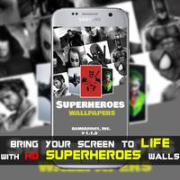 Superheroes HD wallpapers poster