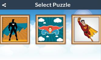 Superhero Puzzles capture d'écran 2