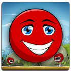Rolling Red Ball أيقونة