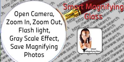 Smart Magnifying Glass Affiche