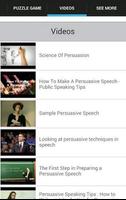 Persuasive Speaking Skills تصوير الشاشة 3