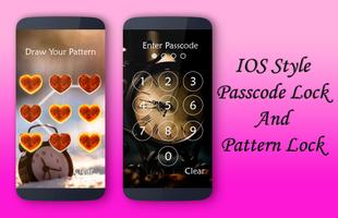 Clock Lock Screen اسکرین شاٹ 3