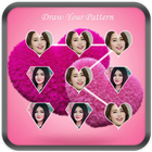 Fluffy Hearts Lock Screen icône