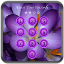 Purple Flower Lock Screen APK