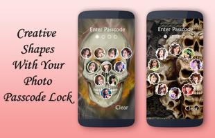 Skull Lock Screen اسکرین شاٹ 1