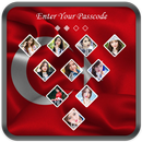 Turkey Flag Lock Screen APK