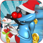 Happy Oggy Snow Ski Christmas иконка