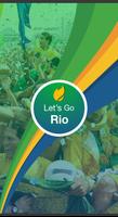 Lets Go Rio Olympics 2016 Affiche