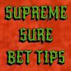 SUPREME SURE BET TIPS APK