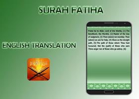 Surah Fatiha capture d'écran 3
