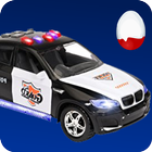 Police Car Game: Surprise Egg icône