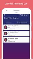 Smart Voice Recorder स्क्रीनशॉट 2