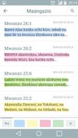 Swahili Bible screenshot 2