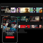 آیکون‌ Netflix screen mirroring
