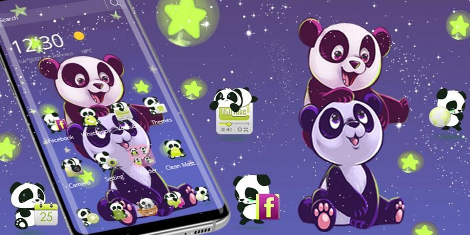 Tema Kartun Panda Manis For Android APK Download