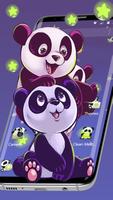 Sweet Panda Cartoon Theme screenshot 1