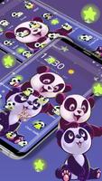 Ngọt panda cartoon chủ đề ảnh chụp màn hình 2