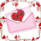 Best love messages - Romantic आइकन