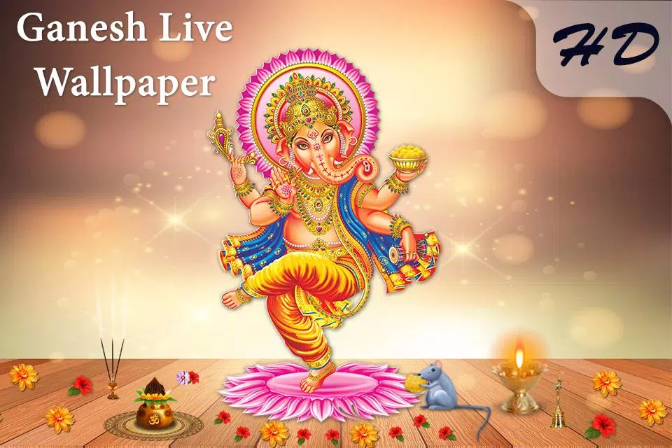 3D Ganesh Live Wallpaper APK voor Android Download