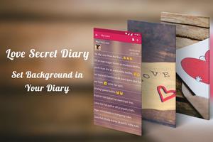 Love Secret Diary Plakat