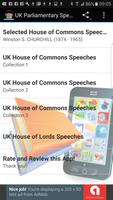 پوستر UK Parliamentary Speeches