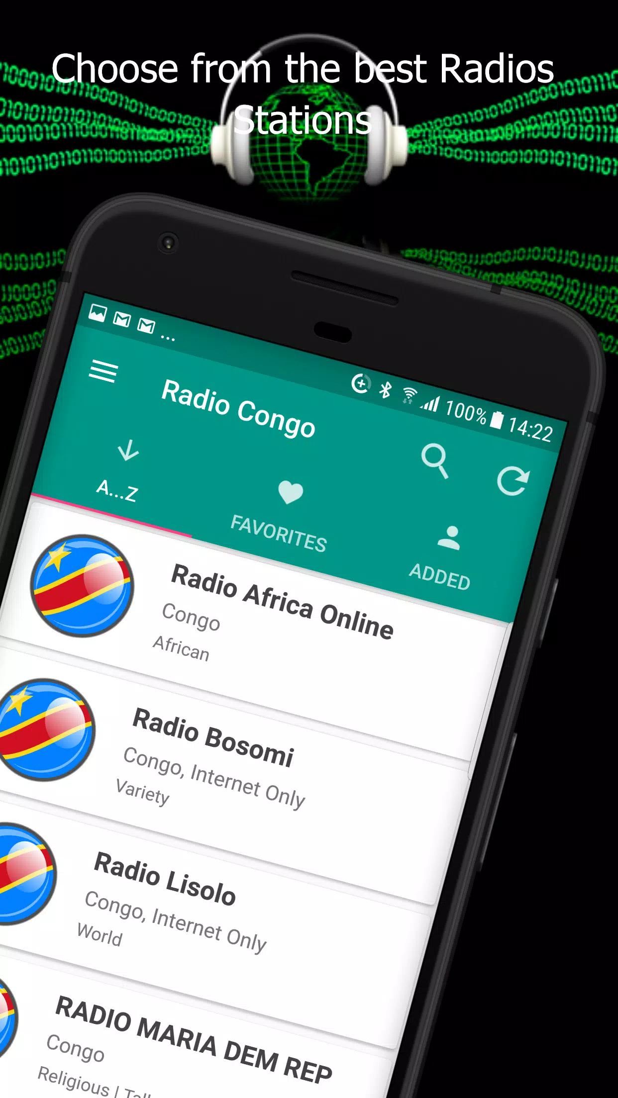 Congo Radio Stations 🇨🇩📻 APK voor Android Download