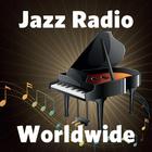 Jazz Musik Radio Weltweit Zeichen