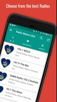 Maine Radio Stations الملصق